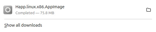 Загрузка Happ для Linux